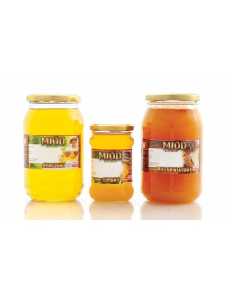 ETYKIETY NA MIÓD WIELOKWIATOWY 116X50 – 100 SZT.