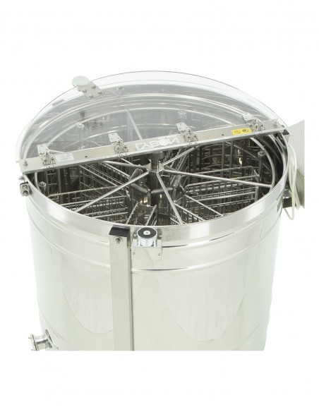 MIODARKA 6-KASETOWA ELEKTRYCZNA 230V AUTOMAT - 800Ø - LANGSTROTH - PREMIUM LINE