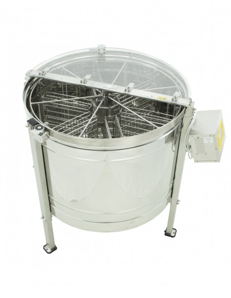 MIODARKA 6-KASETOWA ELEKTRYCZNA 230V AUTOMAT - 1000Ø - DADANT/WARSZAWSKA POSZERZANA - PREMIUM LINE