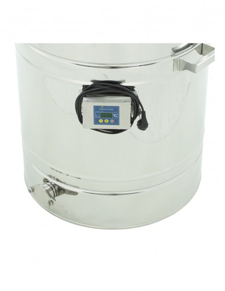 URZĄDZENIE DO KREMOWANIA MIODU Z PŁASZCZEM GRZEWCZYM 400V, STEROWNIK AUTOMATYCZNY C-01- 200L