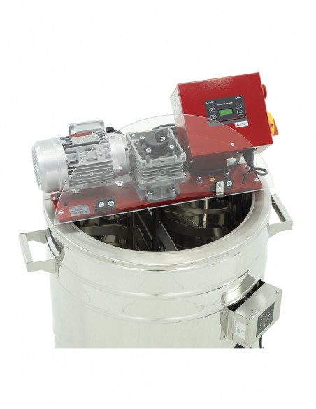 URZĄDZENIE DO KREMOWANIA MIODU Z PŁASZCZEM GRZEWCZYM 230V, STEROWNIK AUTOMATYCZNY C-05 - 100L