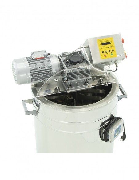 URZĄDZENIE DO KREMOWANIA MIODU Z PŁASZCZEM GRZEWCZYM 230V, STEROWNIK AUTOMATYCZNY C-03 - 150L