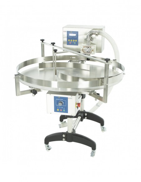 OBROTOWY STÓŁ AUTOMATYCZNY Z DOZOWNIKIEM DO MIODU 230V - Ø900 - MODUŁ ZĘBATY - CLASSIC