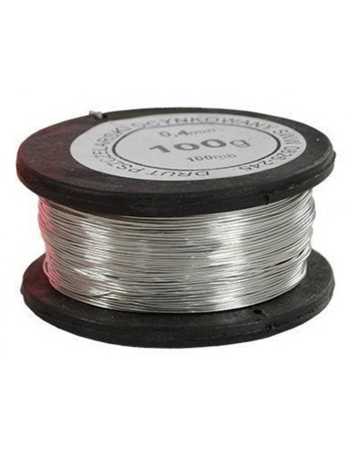 DRUT DO RAMEK OCYNKOWANY - 0,4 MM - 100G