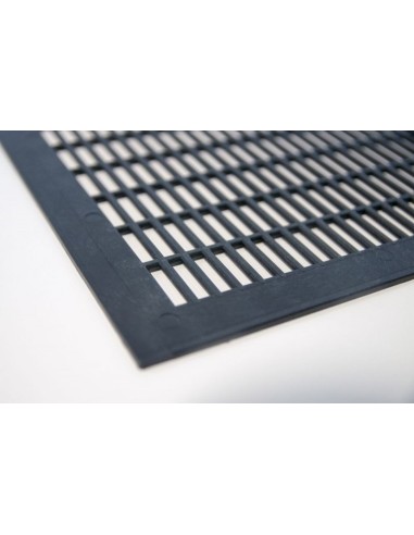 KRATA ODGRODOWA GRUBA CZARNA - POZIOMA -...