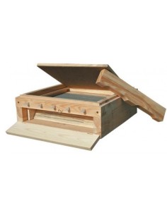 DENNICA DREWNIANA Z POŁAWIACZEM PYŁKU - WIELKOPOLSKA