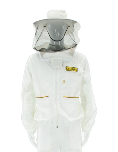 BLUZA PSZCZELARSKA Z SIATKI - Z KAPELUSZEM