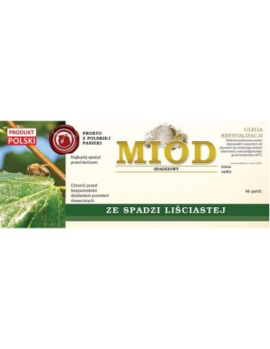 ETYKIETY NA MIÓD SPADŹ LIŚCIASTA 154X60 (DUŻE)...