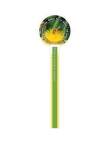 BANDEROLE "MIÓD Z POLSKIEJ PASIEKI" 41MM X...