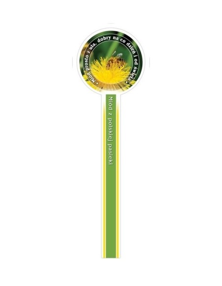 BANDEROLE "MIÓD Z POLSKIEJ PASIEKI" 41MM X 145MM - 100 SZTUK