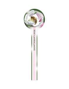 BANDEROLE "MIÓD Z POLSKIEJ PASIEKI" 41MM X 145MM - 100 SZTUK