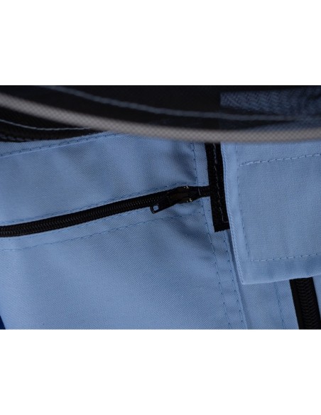 BLUZA PSZCZELARSKA Z KAPELUSZEM, ROZPINANA - NIEBIESKA (COLOR LINE)