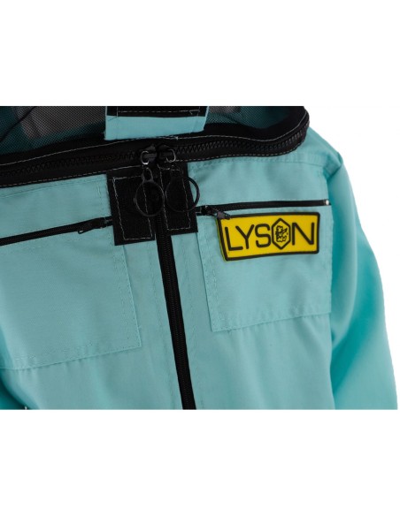 KOMBINEZON PSZCZELARSKI DZIECIĘCY - Z KAPELUSZEM - TURKUSOWY (COLOR LINE)