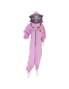 KOMBINEZON PSZCZELARSKI Z KAPELUSZEM - FIOLETOWY (COLOR...