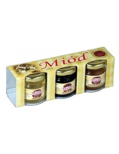 PUDEŁKO NA 3 SŁOIKI 35ML + MINI ETYKIETY (1szt)