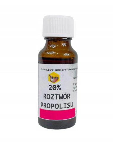 BARĆ - ROZTWÓR PROPOLISU 20% - 20 ML