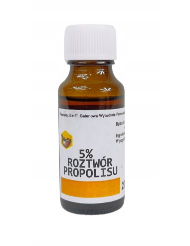 BARĆ - ROZTWÓR PROPOLISU 5% - 20 ML
