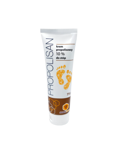 PROPOLISAN - KREM PROPOLISOWY 10% DO STÓP - 75 ML