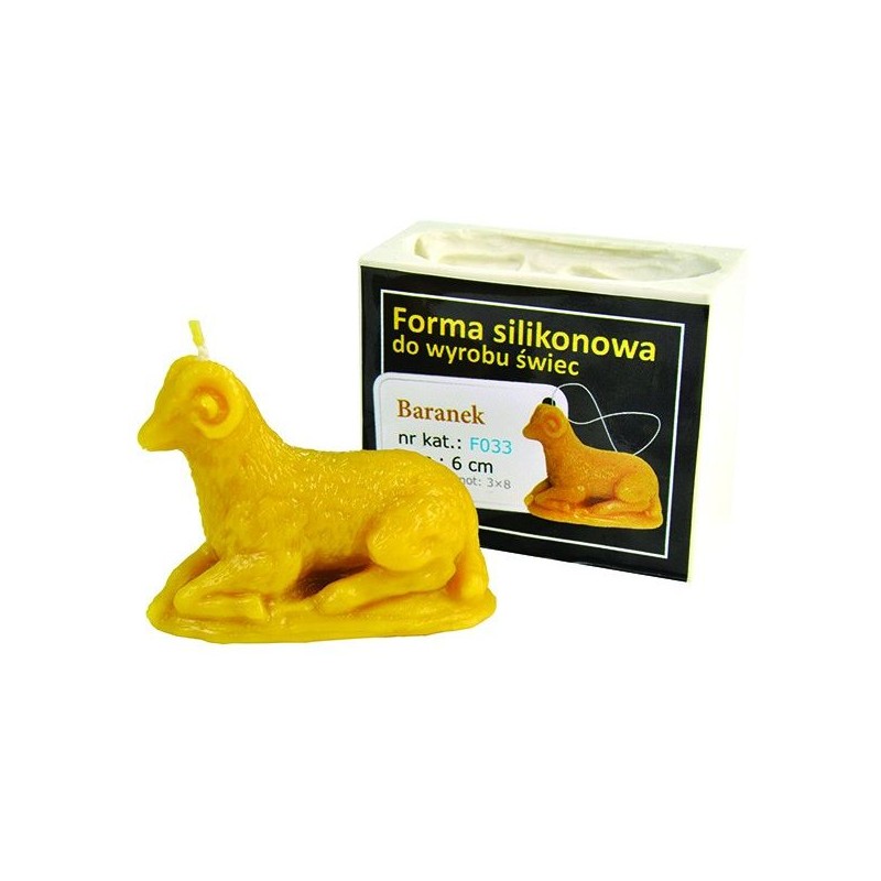 FORMA SILIKONOWA - BARANEK - WYSOKOŚĆ 6CM