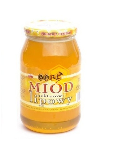 Miód Lipowy Barć - 1250g