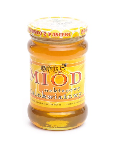 Miód Wielokwiatowy Barć - 400g