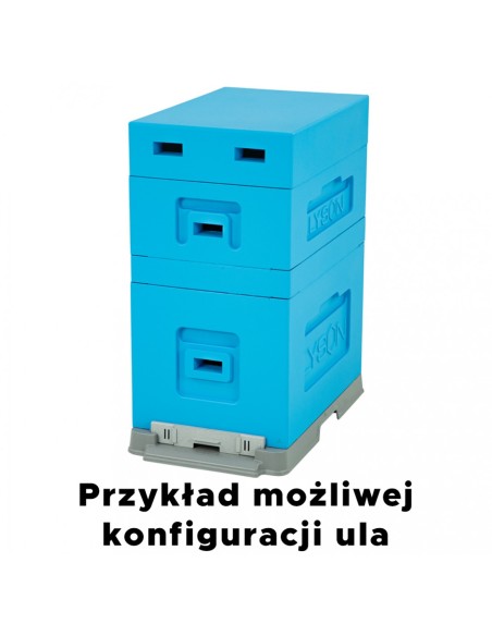 UL 6-RAMKOWY WIELKOPOLSKI Z WRĘGAMI - MALOWANY - NIEBIESKI