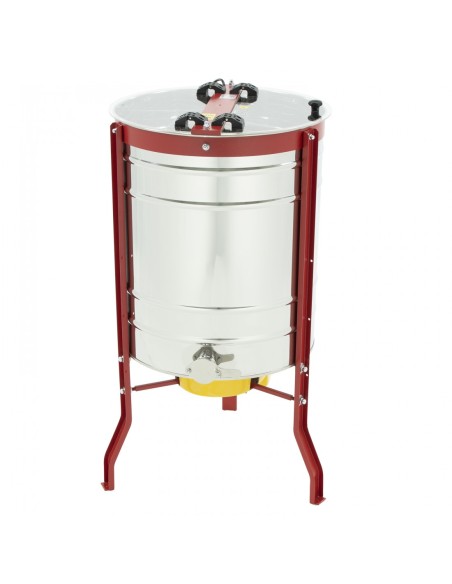 MIODARKA DIAGONALNA 4-PLASTROWA ELEKTYCZNA 12/230V WIELKOPOLSKA,OSTROWSKIEJ, LANGSTROTH - 500Ø - CLASSIC LINE