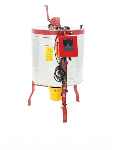 MIODARKA DIAGONALNA 4-PLASTROWA RĘCZNO-ELEKTYCZNA 12/230V UNIWERSALNA - 600Ø - CLASSIC LINE