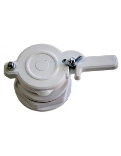 ZAWÓR PLASTIKOWY 2" - Z NAKRĘTKĄ