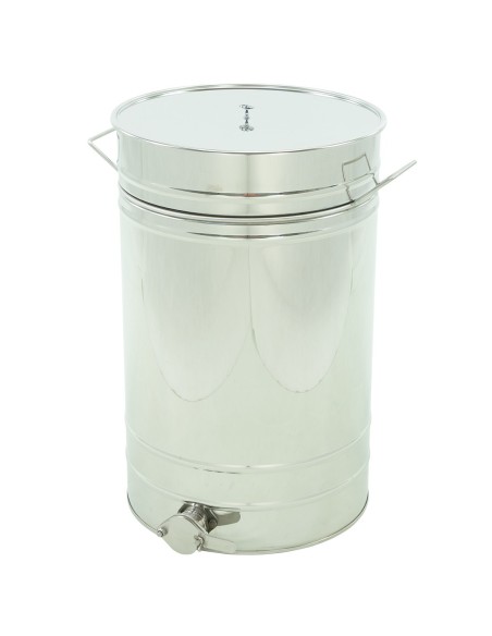 ODSTOJNIK NIERDZEWNY Z UCHWYTAMI - ZAWÓR NIERDZEWNY 2" - 150L - CLASSIC LINE