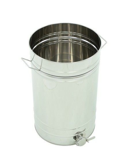 ODSTOJNIK NIERDZEWNY Z UCHWYTAMI - ZAWÓR NIERDZEWNY 2" - 150L - CLASSIC LINE