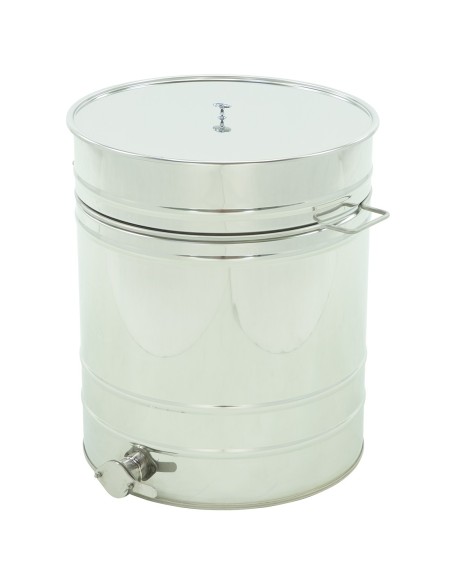 ODSTOJNIK NIERDZEWNY Z UCHWYTAMI - ZAWÓR NIERDZEWNY 6/4" - 100L - CLASSIC LINE