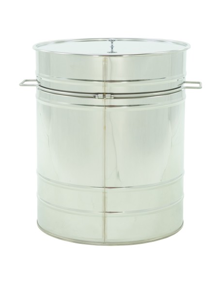 ODSTOJNIK NIERDZEWNY Z UCHWYTAMI - ZAWÓR NIERDZEWNY 6/4" - 100L - CLASSIC LINE