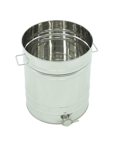 ODSTOJNIK NIERDZEWNY Z UCHWYTAMI - ZAWÓR NIERDZEWNY 6/4" - 100L - CLASSIC LINE