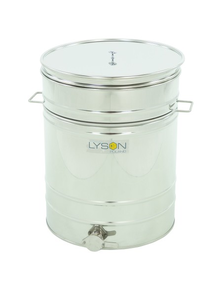 ODSTOJNIK NIERDZEWNY KOMPLET -  SITO, ZAWÓR NIERDZEWNY 6/4", UCHWYTY - 100L - CLASSIC LINE