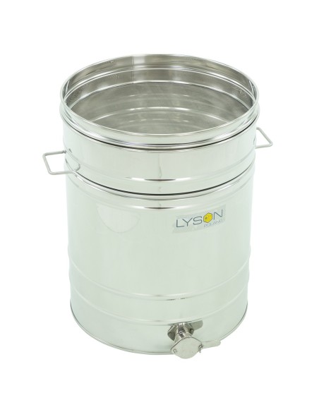 ODSTOJNIK NIERDZEWNY KOMPLET -  SITO, ZAWÓR NIERDZEWNY 6/4", UCHWYTY - 100L - CLASSIC LINE