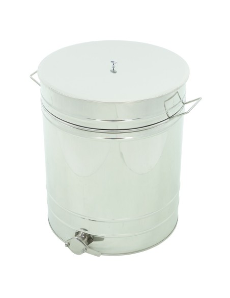 ODSTOJNIK NIERDZEWNY Z UCHWYTAMI - ZAWÓR NIERDZEWNY 2" - 200L - CLASSIC LINE
