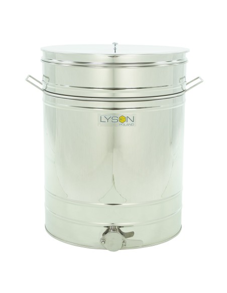 ODSTOJNIK NIERDZEWNY KOMPLET -  SITO, ZAWÓR NIERDZEWNY 2", UCHWYTY - 200L - CLASSIC LINE