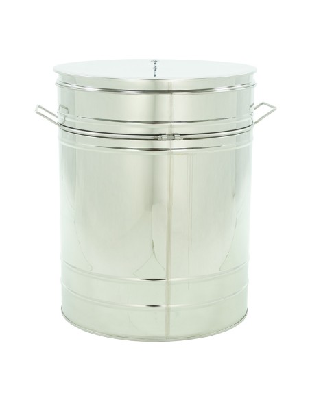 ODSTOJNIK NIERDZEWNY KOMPLET -  SITO, ZAWÓR NIERDZEWNY 2", UCHWYTY - 200L - CLASSIC LINE