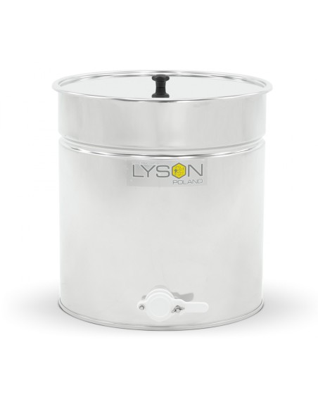 ODSTOJNIK NIERDZEWNY - ZAWÓR PLASTIKOWY 6/4" - 50L - OPTIMA LINE