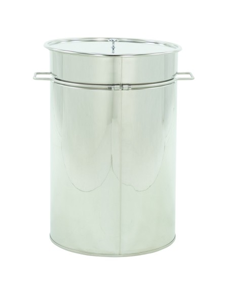 ODSTOJNIK NIERDZEWNY Z UCHWYTAMI - ZAWÓR NIERDZEWNY 6/4" - 70L - CLASSIC LINE
