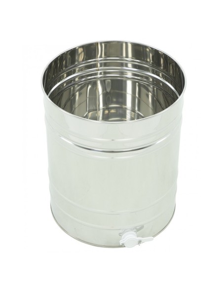 ODSTOJNIK NIERDZEWNY - ZAWÓR PLASTIKOWY 2" - 200L - OPTIMA LINE
