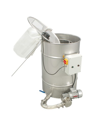 ODSTOJNIK 200L DO FILTROWANIA MIODU Z POMPĄ...