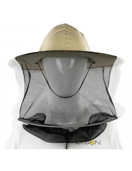 KAPELUSZ PSZCZELARSKI BAWEŁNIANY - Z SIATKĄ DOOKOŁA GŁOWY