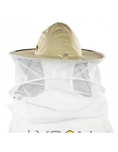 KAPELUSZ PSZCZELARSKI BAWEŁNIANY - Z SIATKĄ...