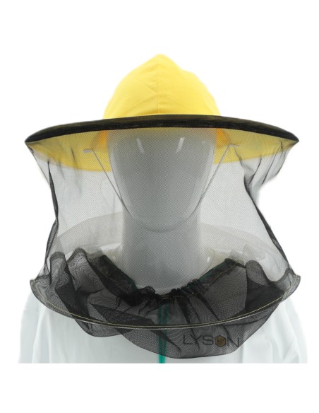 KAPELUSZ PSZCZELARSKI - Z PRZODU SIATKA ŚCIAGANA, SIATKA Z TYŁU