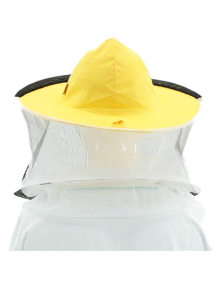 KAPELUSZ PSZCZELARSKI - Z PRZODU SIATKA ŚCIAGANA, SIATKA Z TYŁU