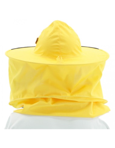 KAPELUSZ PSZCZELARSKI, BAWEŁNIANY - Z TYŁU PŁUTNO