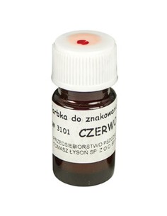 FARBKA DO ZNAKOWANIA MATEK - CZERWONA