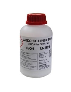 SODA KAUSTYCZNA (NaOH) - OP. 500G